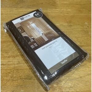 JC Penney Chocolate Brown Rod Pocket Panel Lisette Home Collection 60x84"